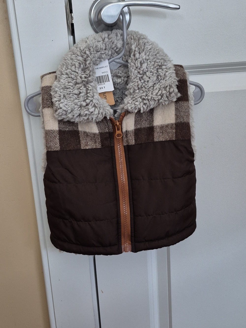 Toddler 2/3T Sherpa Vest